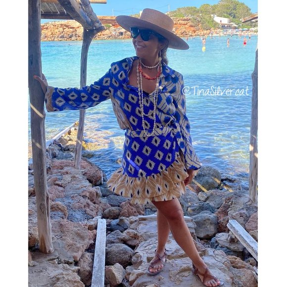 BLOGGER'S FAVE! Zara 2 Piece Printed Skirt And Blouse Set NWT - Picture 12 of 16